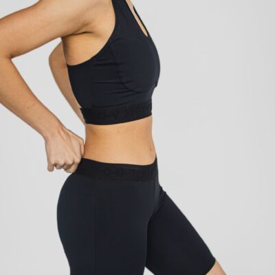 Cycliste écoresponsable Noir